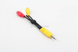 3,5 mm priključite moški 3 RCA ženski avdio Video kabel