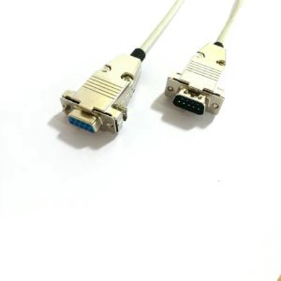 DB9 moški do ženski 24 AWG serijski sivi PVC PVC po meri kabelsko povezavo